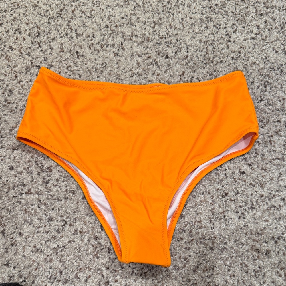Bright Orange Bikini Bottom